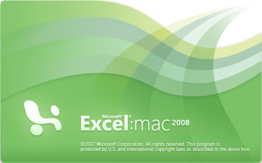 Excel 2008 for Mac (2008)